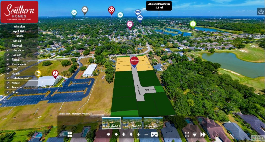 southern_homes_heritage_woods Pano Maps